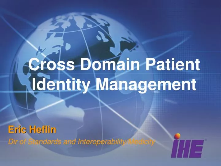 cross domain patient identity management