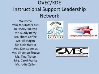 OVEC/KDE Instructional Support Leadership Network