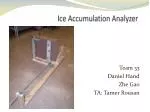 Ice Accumulation Analyzer: Ensuring Power Line Safety - slide 1