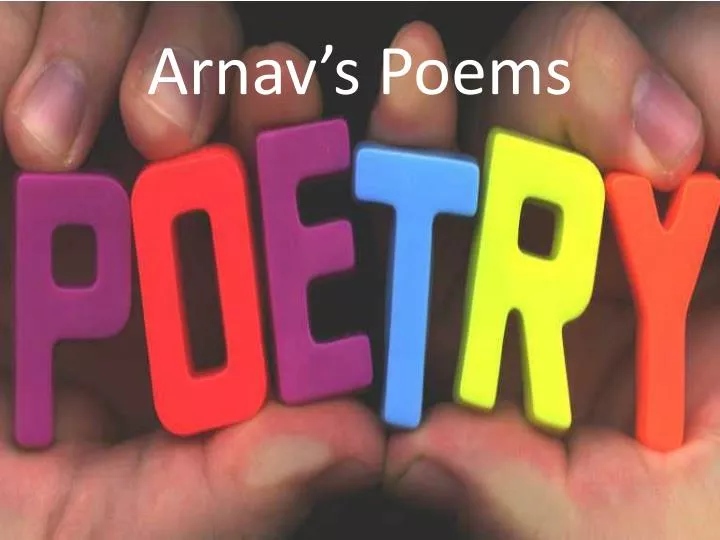 arnav s poems