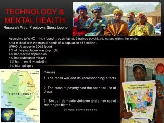 Technology &amp; Mental Health