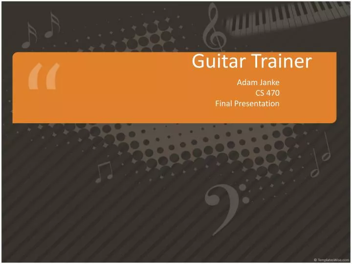 guitar trainer