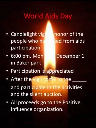 World Aids Day