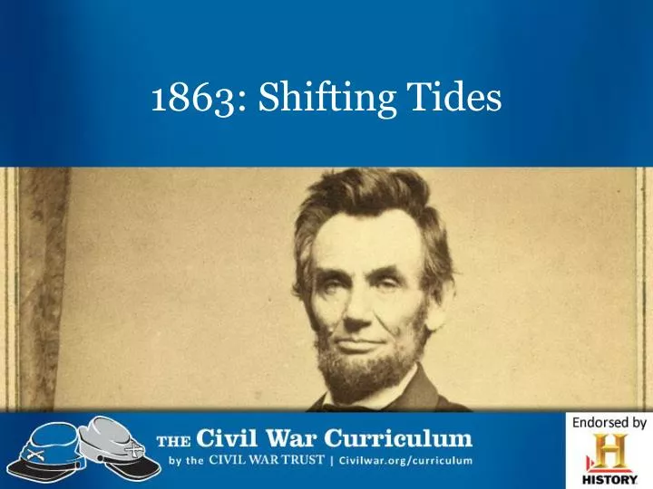 1863 shifting tides
