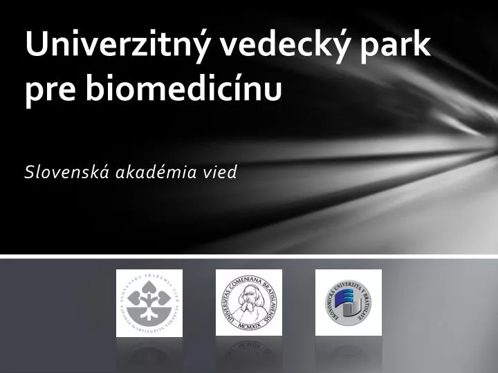 univerzitn vedeck park pre biomedic nu