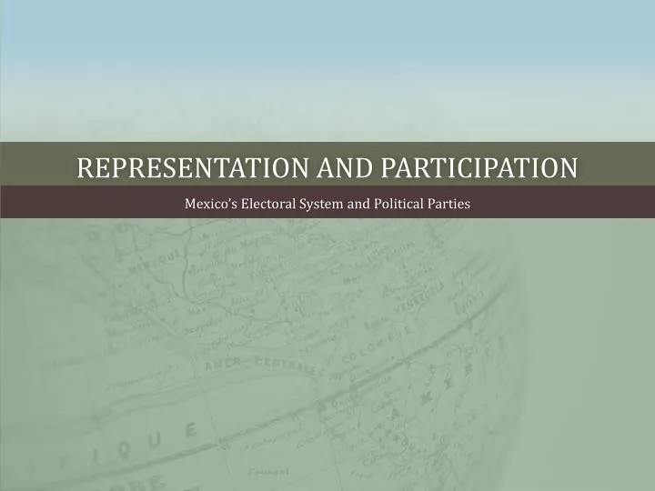 representation and participation