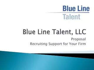 Blue Line Talent, LLC