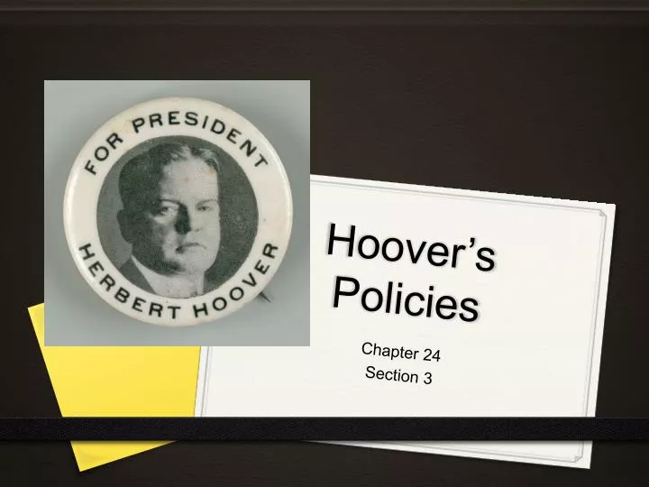 hoover s policies
