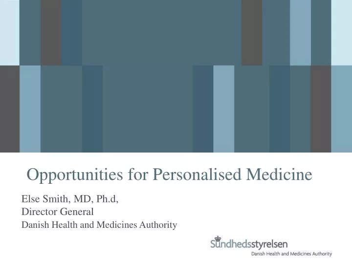 opportunities for personalised medicine