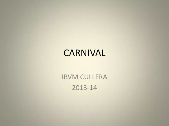 carnival