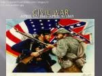 CIVIL WAR - slide 1