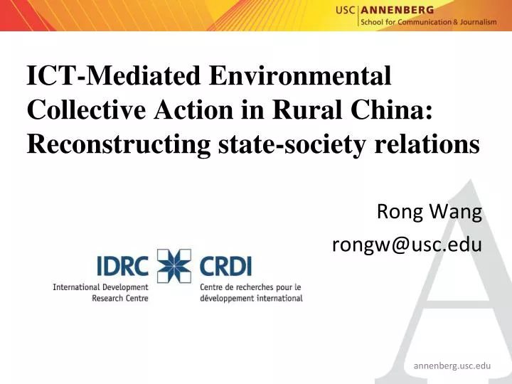 ict mediated environmental collective action in rural china reconstructing state society r elations