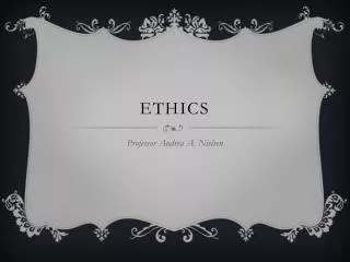 Ethics