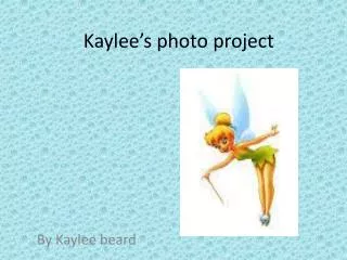 kaylee s photo project