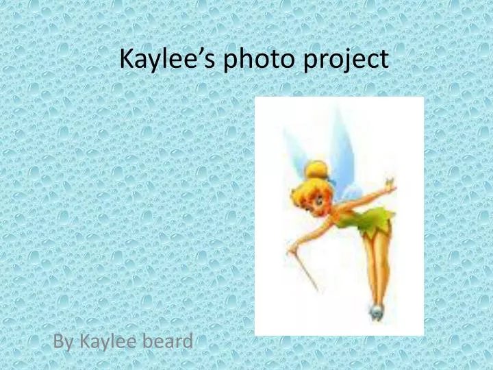 kaylee s photo project