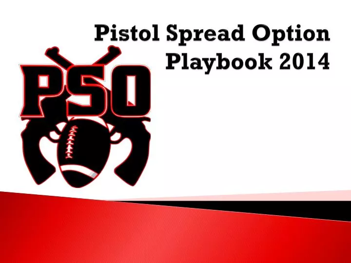 pistol spread option playbook 2014