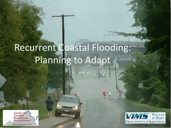 recurrent coastal flooding planning to adapt