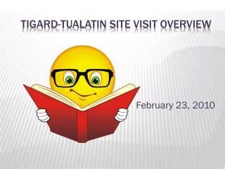 Tigard-Tualatin site visit overview