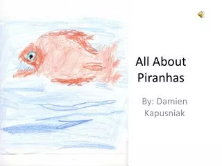 All About Piranhas