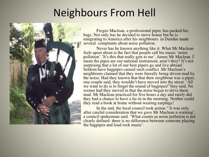 neighbours from hell