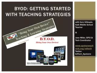 BYOD: Getting Started with teaching strategies