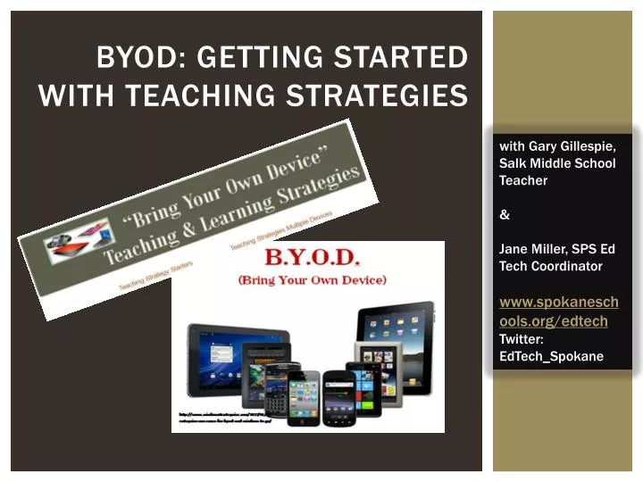 byod getting started with teaching strategies