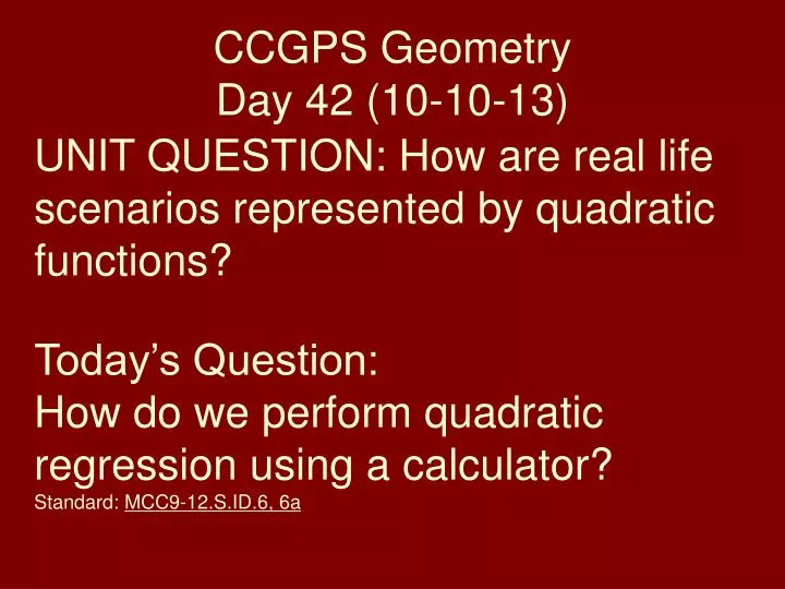 ccgps geometry day 42 10 10 13
