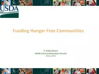 Funding Hunger Free Communities