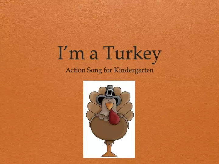 i m a turkey
