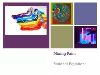 mixing paint