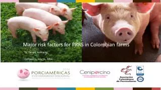 Major risk factors for PRRS in Colombian farms