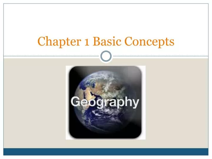 chapter 1 basic concepts