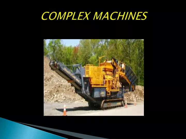 complex machines