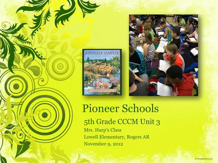 pioneer schools