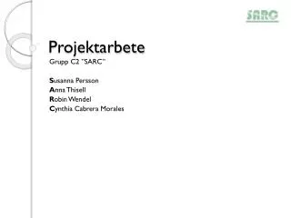 projektarbete