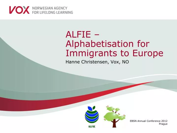 alfie alphabetisation for immigrants to europe
