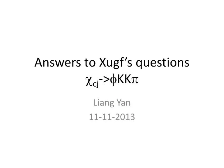 answers to xugf s questions c cj f k k p