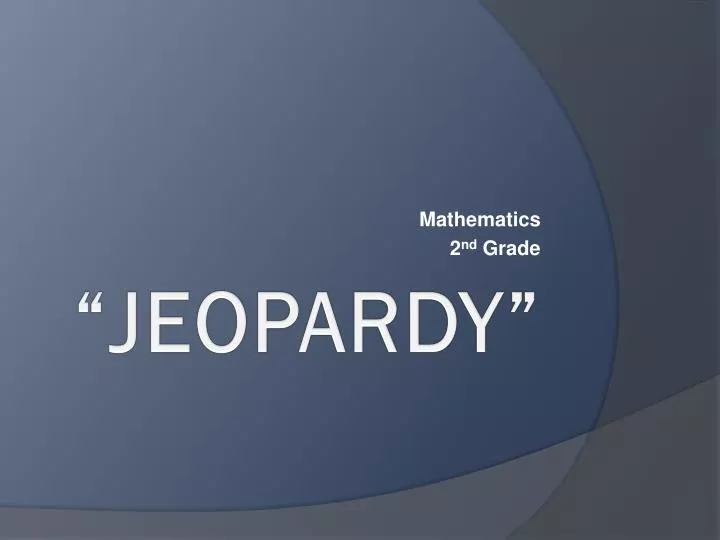 mathematics 2 nd grade
