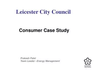 Consumer Case Study