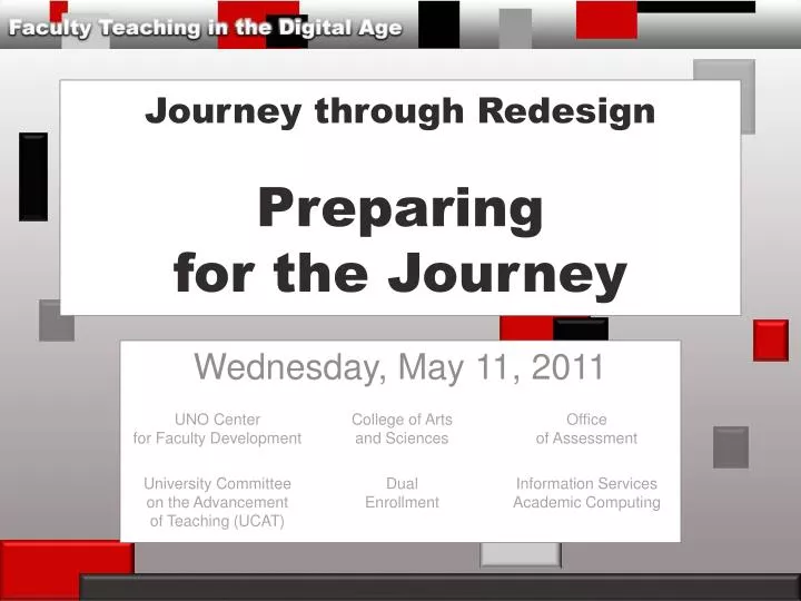 journey through redesign preparing for the journey