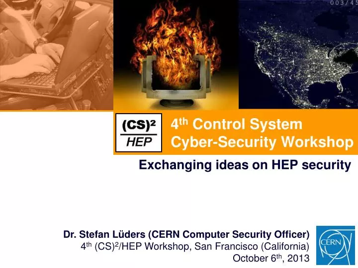 4 th control system cyber security workshop