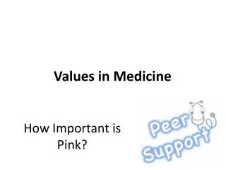 How Important is Pink?