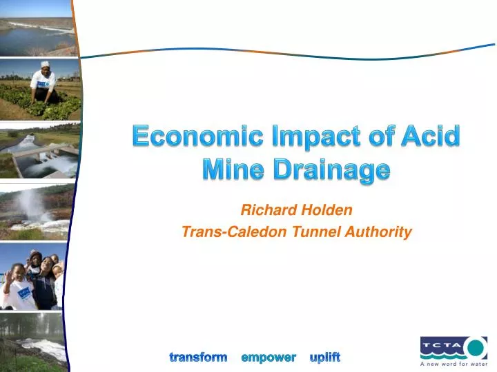 economic impact of acid mine drainage