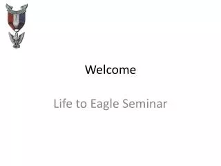 Welcome