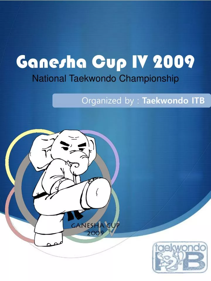 ganesha cup iv 2009 national taekwondo championship