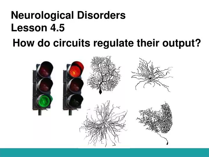 neurological disorders lesson 4 5