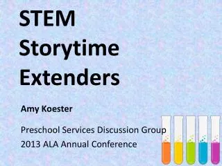 STEM Storytime Extenders