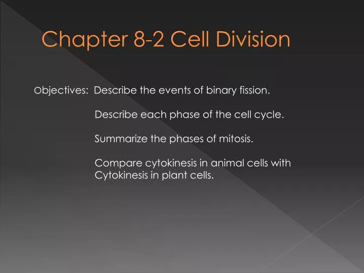 chapter 8 2 cell division