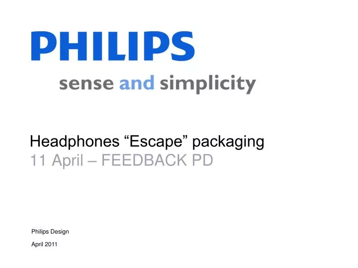 headphones escape packaging 11 april feedback pd