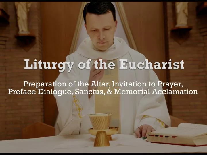liturgy of the eucharist